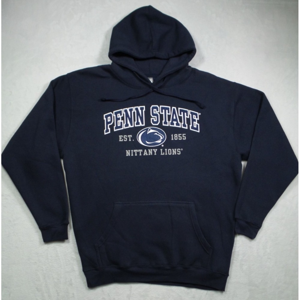 Penn State Nittany Lions Sweatshirt Mens Size Large Blue Ouray Hooded Fleece NWT